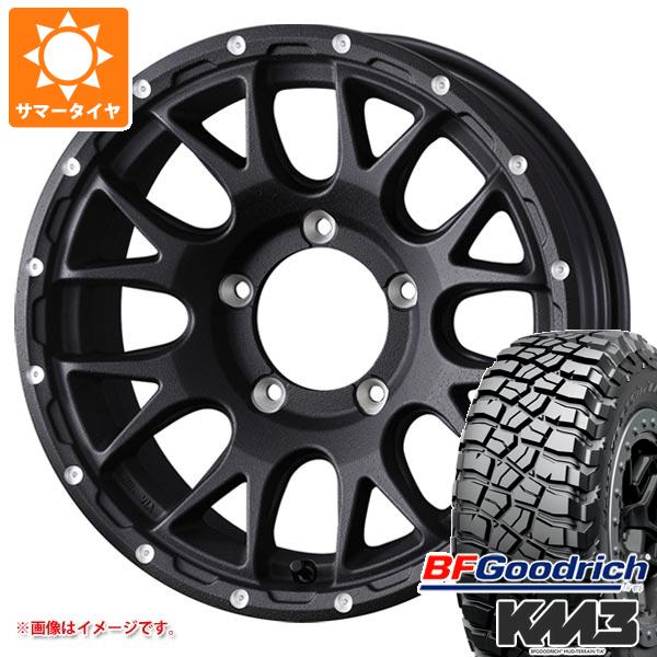 5本セット ジムニー JB64W用 サマータイヤ BFグッドリッチ マッドテレーンT/A KM3 LT225/75R16 115/112Q マッドヴァンス08 5.5-16 タイヤホイール5本セット