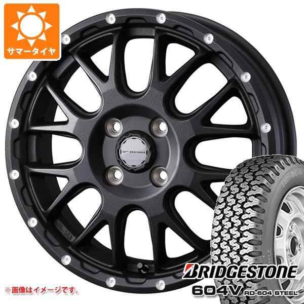 サマータイヤ 165R14 8PR ブリヂストン 604V RD-604 スチール サマータイヤ 165R14 8PR ブリヂストン 604V RD-604 スチール
