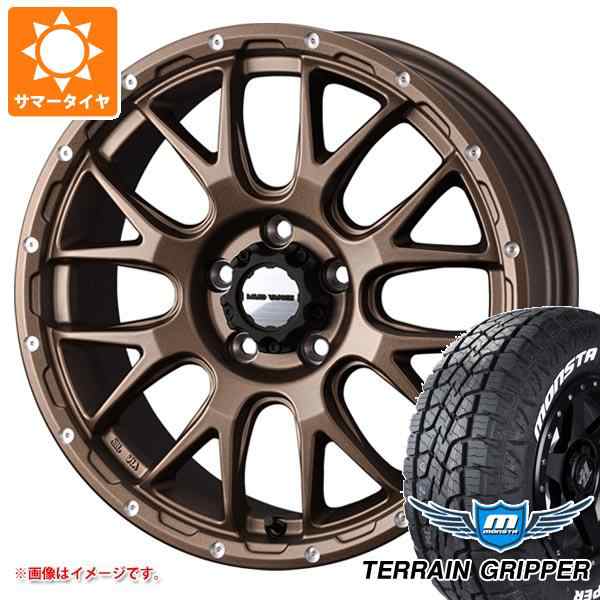 RAV4 50系用 サマータイヤ モンスタ テレーングリッパー 265/65R17 116T XL ホワイトレター マッドヴァンス08 7.0-17 タイヤホイール4本の通販は