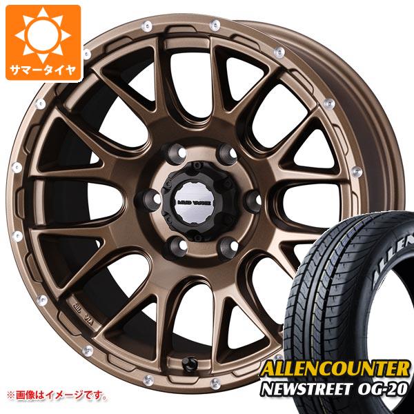 ハイエース 200系用 サマータイヤ オーレンカウンター ニューストリート OG-20 215/65R16C 109/107T ホワイトレター マッドヴァンス08 6.5-16 タイヤホイール4本セットの通販は
