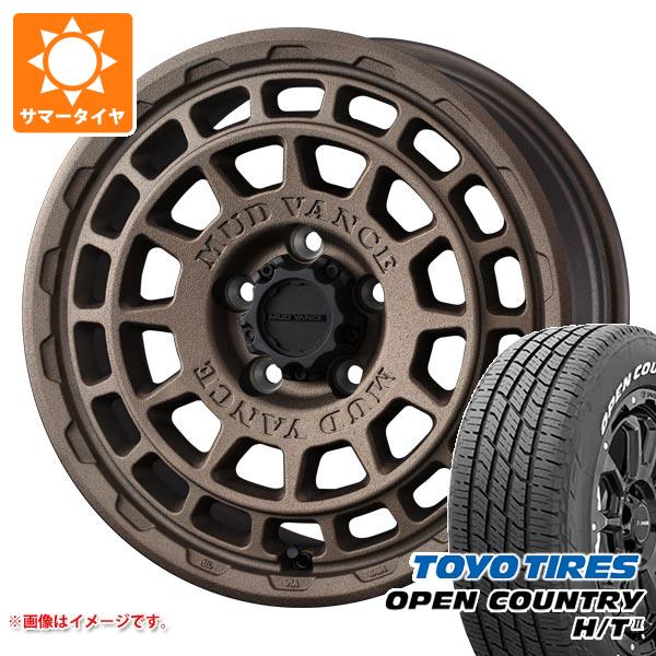 ニッサン T31エクストレイル用 2026年製 サマータイヤ トーヨー オープンカントリー H/T2 215/70R16 100H ホワイトレター マッドヴァンスX タイプF 7.0-16 タイヤホイール4本セット 102,575円