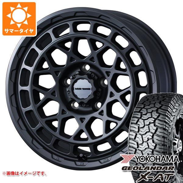 ミツビシ デリカD5用 サマータイヤ 2026年製 ヨコハマ ジオランダー X-AT G016 LT235/70R16 104/101Q アウトラインホワイトレター マッドヴァンスX タイプM 7.0-16 タイヤホイール4本セット