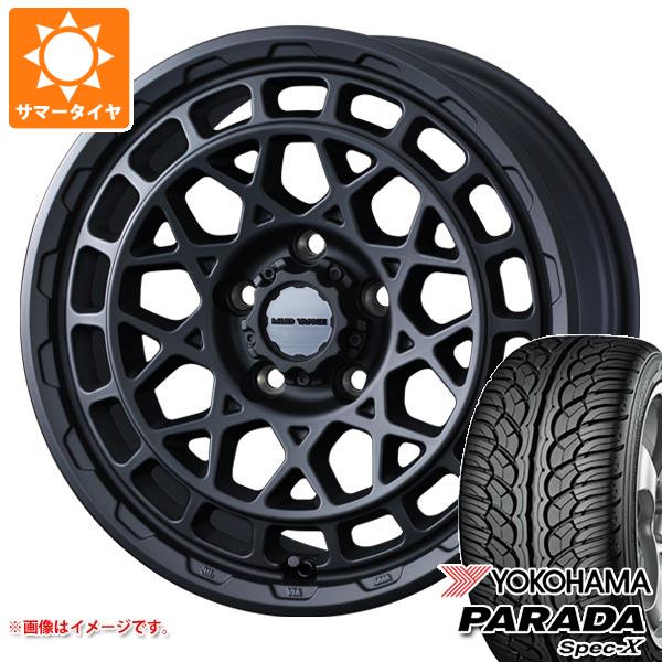 RAV4 50系用 サマータイヤ ヨコハマ パラダ スペック-X PA02 235/60R18 103V マッドヴァンスX タイプM 7.5-18 タイヤホイール4本セット