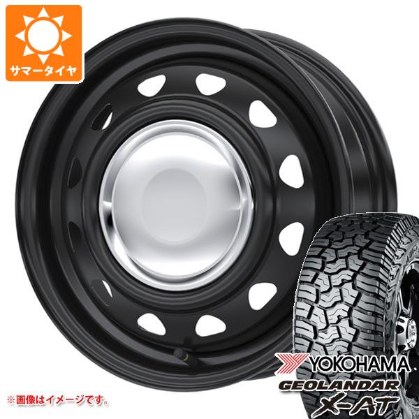 ハイエース 200系用 サマータイヤ ヨコハマ ジオランダー X-AT G016 195/80R15 107/105N LT アウトラインホワイトレター G016A ネオキャロ 6.0-15 タイヤホイール4本セットの通販は