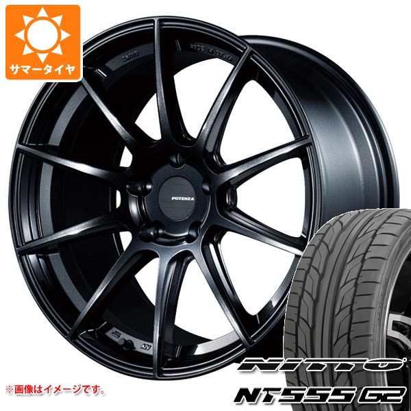 サマータイヤ 215/45R17 91W XL ニットー NT555 G2 ポテンザ SW010 GR86/BRZ用 7.5-17 タイヤホイール4本セットの通販は