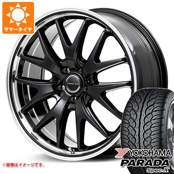 炎節タイア 235/60R18 103V ヨコハマ パラダ 規格-X PA02 ヴァーテックワン エグゼ7 8.0-18 タイア銀輪4本仕かける