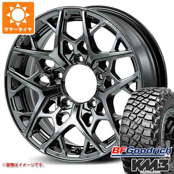 ジムニーシエラ JB74W用 サマータイヤ BFグッドリッチ マッドテレーンT/A KM3 LT225/75R16 115/112Q レイズ ベルサス VV25MX 6.0-16 タイの通販は