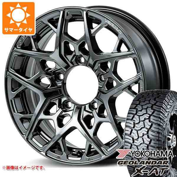 ジムニー JB64W用 サマータイヤ ヨコハマ ジオランダー X-AT G016 LT225/75R16 103/100Q アウトラインホワイトレター レイズ ベルサス VVの通販は