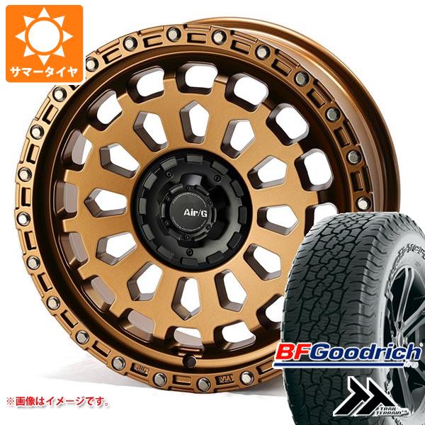 サマータイヤ 245/65R17 111T XL BFグッドリッチ トレールテレーンT/A アウトラインホワイトレター エアージー ヴァルカン 7.0-17 タイヤホイール4本セット