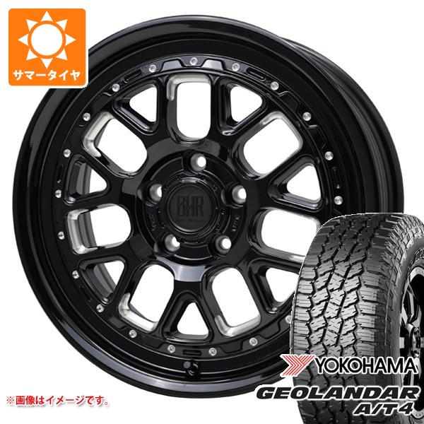 ミツビシ アウトランダー GF/GG系用 サマータイヤ ヨコハマ ジオランダー A/T4 G018 215/70R16 100H ブラックレター バークレイハードロック ヒューロン 7.0-16 タイヤホイール4本セット 92,785円