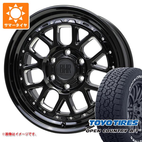 ランドクルーザー プラド 150系用 サマータイヤ トーヨー オープンカントリー A/T3 265/70R17 115T ホワイトレター バークレイハードロック ヒューロン 8.0-17 タイヤホイール4本セットの通販は 212,900円