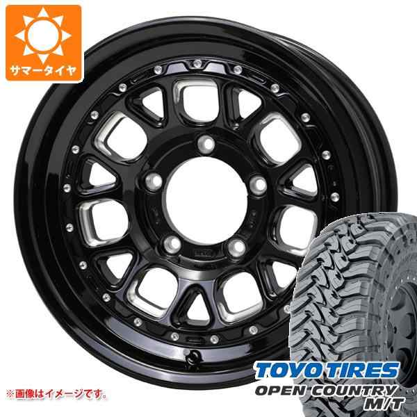 5本セット ジムニー JB64W用 サマータイヤ トーヨー オープンカントリー M/T LT225/75R16 103/100Q ホワイトレター バークレイハードロッの通販は