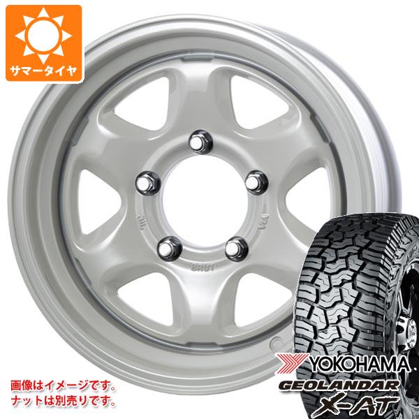 ジムニーシエラ JB74W用 サマータイヤ ヨコハマ ジオランダー X-AT G016 LT235/70R16 104/101Q ブラックレター ブルート BR-44 6.5-16 タイヤホイール4本セットの通販は