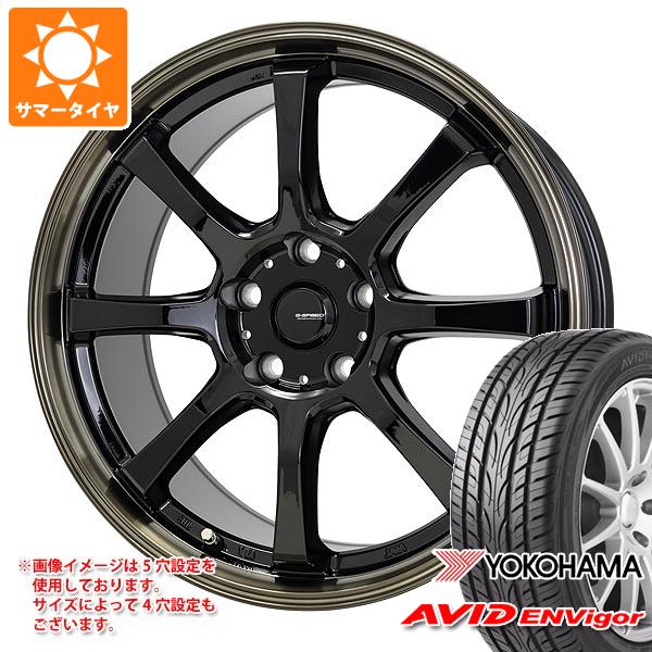 サマータイヤ 215/45R18 93W XL ヨコハマ エービッド エンビガー S321 ジースピード P-08 7.0-18 タイヤホイール4本セットの通販は