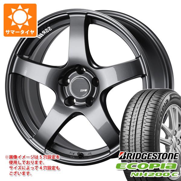 サマータイヤ 195/45R17 81W ブリヂストン エコピア NH200C SSR GTV01 7.0-17 タイヤホイール4本セット 110,400円