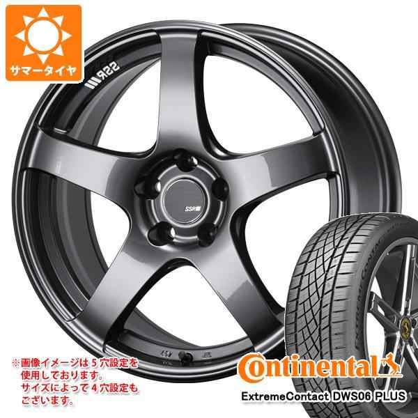 サマータイヤ 235/60R18 107W XL コンチネンタル エクストリームコンタクト DWS06 プラス SSR GTV01 8.0-18 タイヤホイール4本セットの通販は