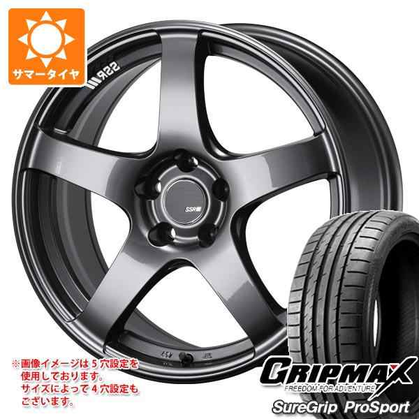 サマータイヤ 225/45R18 95Y XL グリップマックス シュアグリップ プロスポーツ SSR GTV01 8.5-18  タイヤホイール4本セットの通販はau PAY マーケット - タイヤ1番 | au PAY マーケット－通販サイト