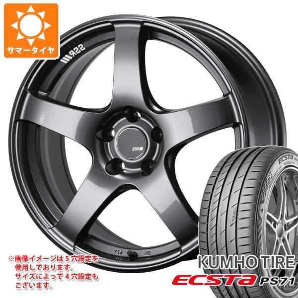 サマータイヤ 215/40R18 89Y XL クムホ エクスタ PS71 SSR GTV01 7.5-18 タイヤホイール4本セットの通販はau  PAY マーケット - タイヤ1番 | au PAY マーケット－通販サイト