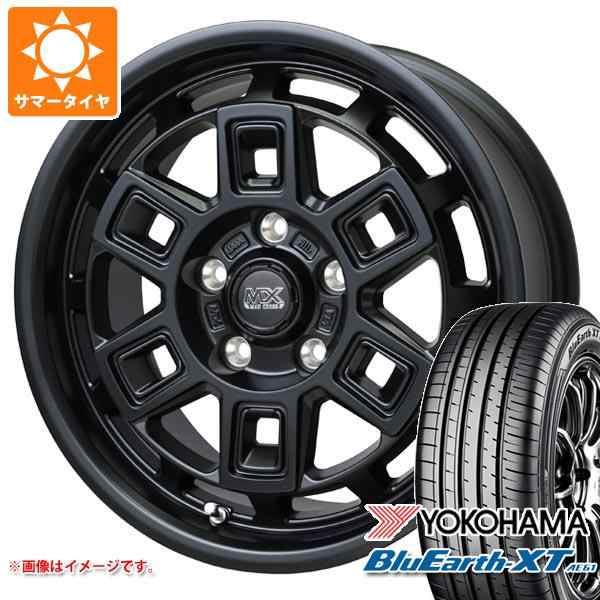 サマータイヤ 225/55R17 97W ヨコハマ ブルーアースXT AE61 マッドクロス アイヴァー 7.0-17 タイヤホイール4本セットの通販は