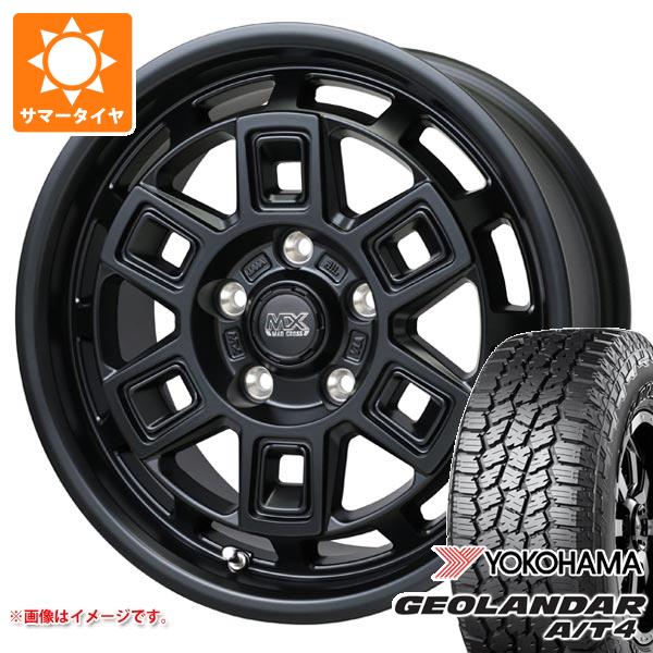 ミツビシ アウトランダー GF/GG系用 サマータイヤ ヨコハマ ジオランダー A/T4 G018 235/65R17 108H XL ブラックレター マッドクロス アイヴァー 7.0-17 タイヤホイール4本セット