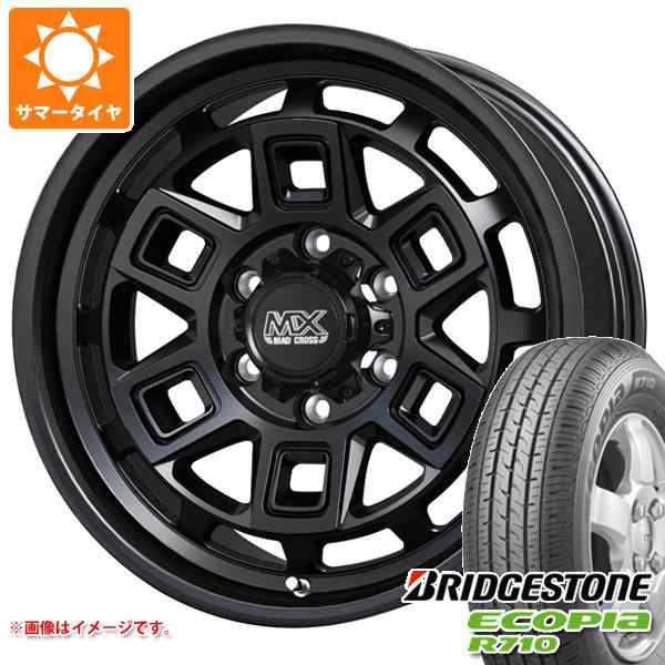 ハイエース 200系用 サマータイヤ ブリヂストン エコピア R710 195/80R15 107/105N マッドクロス アイヴァー 6.0-15  タイヤホイール4本セットの通販はau PAY マーケット - タイヤ1番 | au PAY マーケット－通販サイト