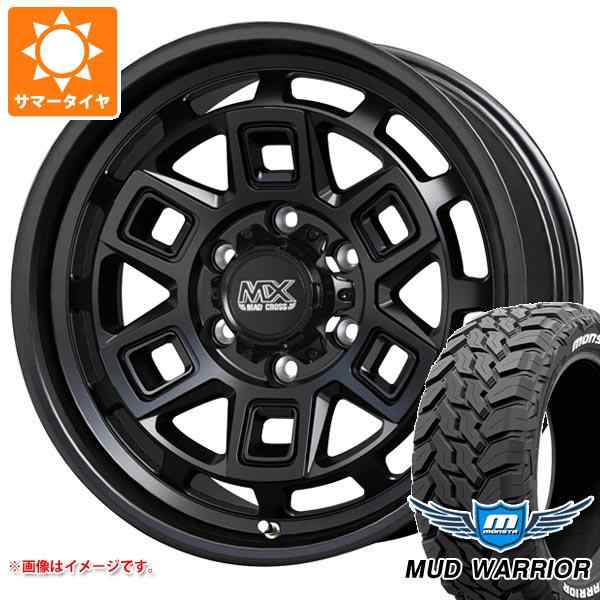 ランドクルーザー プラド 150系用 サマータイヤ モンスタ マッドウォーリアー LT265/70R17 121/118Q ホワイトレター マッドクロス アイヴの通販は