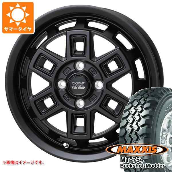 サマータイヤ 195R14 106/104R 8PR マキシス MT-754 バックショットマッダー アウトラインホワイトレター マッドクロス  アイヴァー 4.5-14 タイヤホイール4本セットの通販はau PAY マーケット - タイヤ1番 | au PAY マーケット－通販サイト