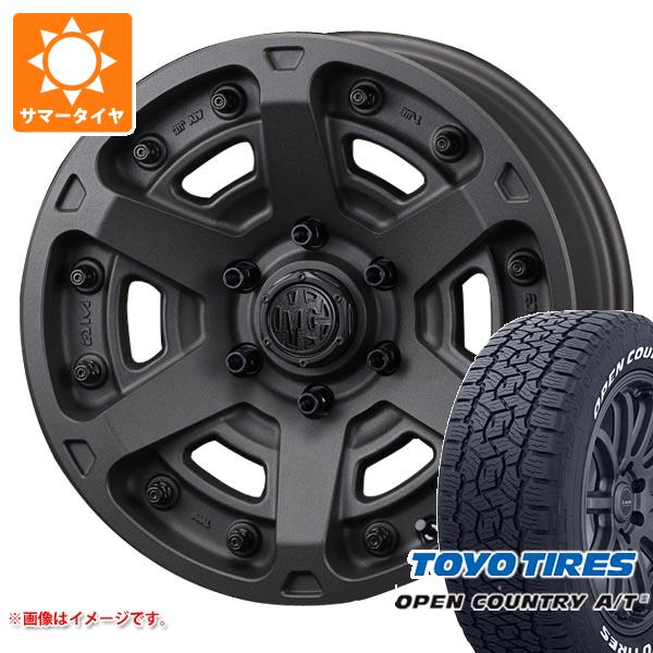 ハイエース 200系用 サマータイヤ トーヨー オープンカントリー A/T3 215/65R16C 109/107R ホワイトレター クリムソン MG アーマー FF 7.0-16 タイヤホイール4本セット 122,900円