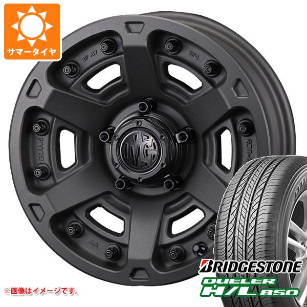 サマータイヤ 215/70R16 100H ブリヂストン デューラー H/L850 クリムソン MG アーマー FF 7.0-16 タイヤホイール4本セットの通販は
