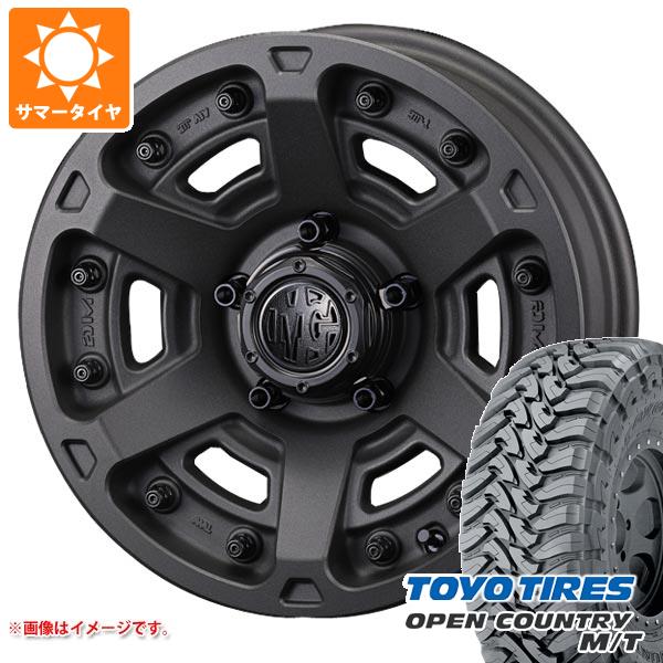 ジムニーシエラ JB74W用 サマータイヤ トーヨー オープンカントリー M/T LT225/75R16 103/100Q ホワイトレター クリムソン MG アーマー FF 6.0-16 タイヤホイール4本セットの通販は