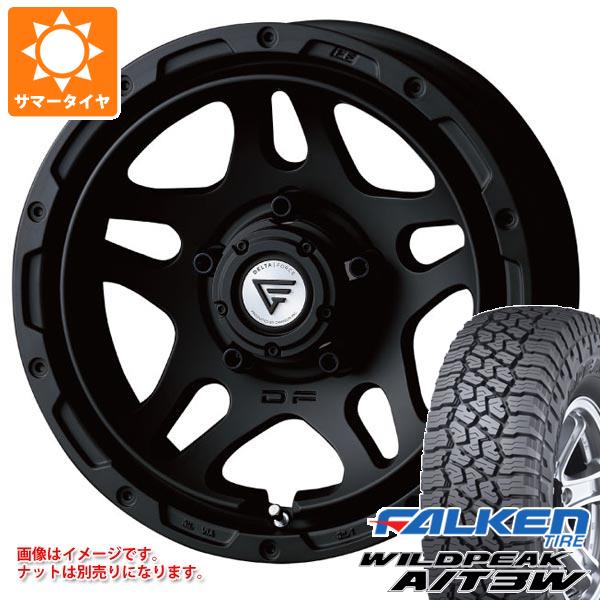 5本セット スズキ ジムニーノマド JC74W用 サマータイヤ ファルケン ワイルドピーク A/T3W LT225/75R16 115/112Q デルタフォース オーバーランダー 6.0-16 タイヤホイール5本セット