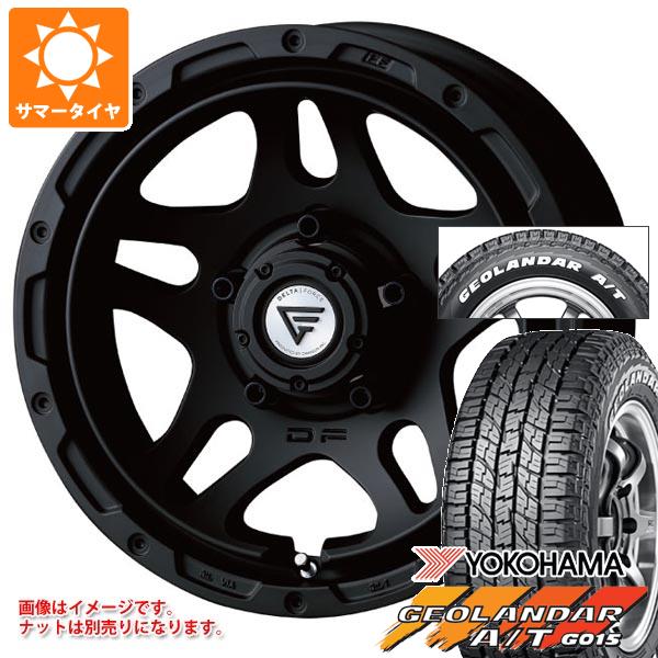 5本セット スズキ ジムニーノマド JC74W用 サマータイヤ ヨコハマ ジオランダー A/T G015 185/85R16 105/103N LT ホワイトレター デルタフォース オーバーランダー 6.0-16 タイヤホイール5本セット