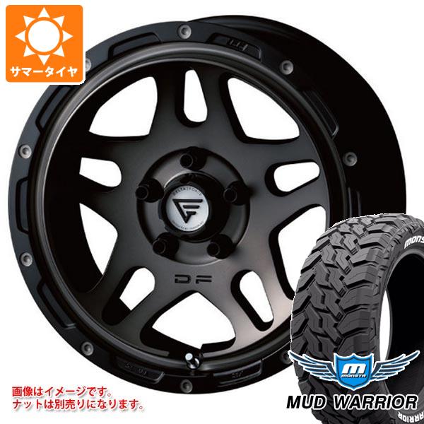 スズキ ジムニーノマド JC74W用 サマータイヤ モンスタ マッドウォーリアー LT235/70R16 104/101Q ホワイトレター デルタフォース オーバーランダー 6.0-16 タイヤホイール4本セット