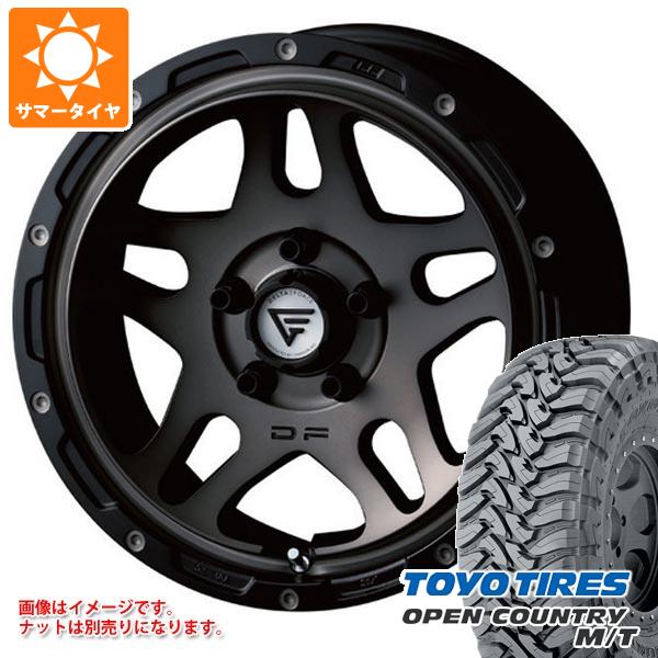 5本セット ジムニーシエラ JB74W用 サマータイヤ トーヨー オープンカントリー M/T LT225/75R16 103/100Q ホワイトレター デルタフォース オーバーランダー 6.0-16 タイヤホイール5本セットの通販は