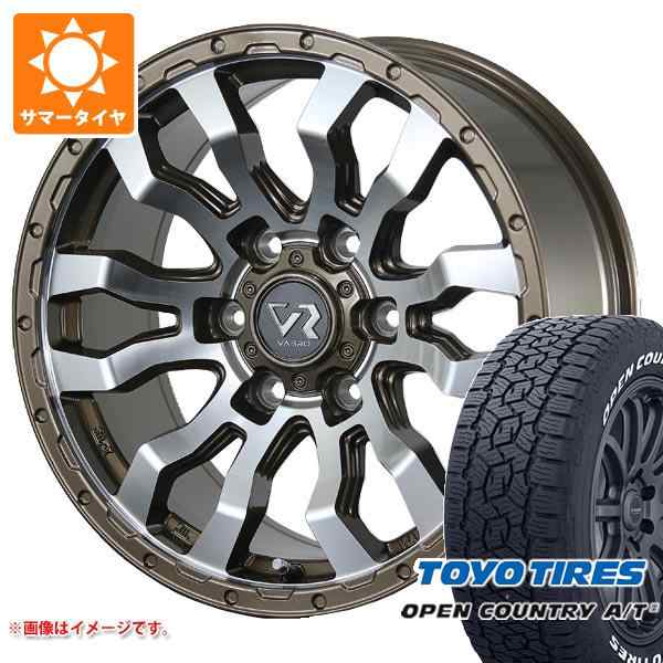 サマータイヤ 265/70R17 115T トーヨー オープンカントリー A/T3 ホワイトレター ヴァブロ RR-01 8.0-17 タイヤホイール4本セットの通販は