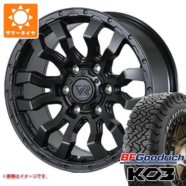トヨタ ハイラックス 120系用 2026年製 サマータイヤ BFグッドリッチ オールテレーンT/A KO3 LT265/70R17 118/115S ホワイトレター ヴァブロ RR-01 8.0-17 タイヤホイール4本セット