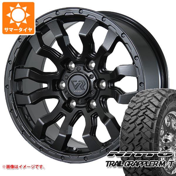 サマータイヤ 265/70R17 121/118Q ニットー トレイルグラップラー M/T ヴァブロ RR-01 8.0-17 タイヤホイール4本セット