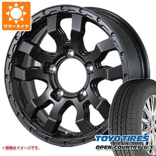 5本セット ジムニー JB64W用 サマータイヤ トーヨー オープンカントリー U/T 215/70R16 100H ヴァブロ RR-01 5.5-16 タイヤホイール5本セットの通販は