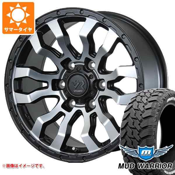 サマータイヤ 265/65R17 120/117Q モンスタ マッドウォーリアー ホワイトレター ヴァブロ RR-01 8.0-17 タイヤホイール4本セットの通販は