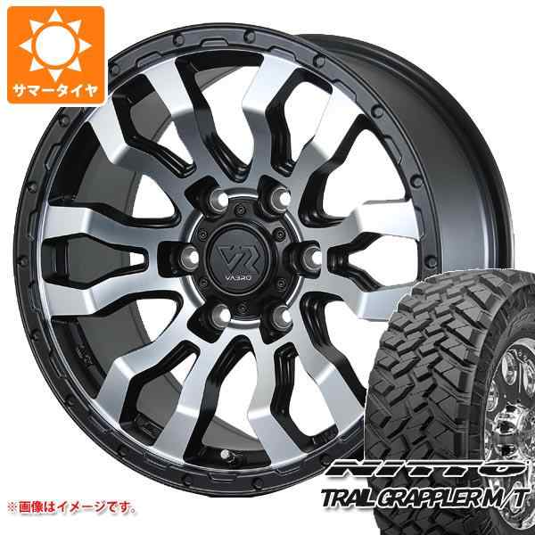 サマータイヤ 265/70R17 121Q ニットー トレイルグラップラー M/T ヴァブロ RR-01 8.0-17 タイヤホイール4本セットの通販は