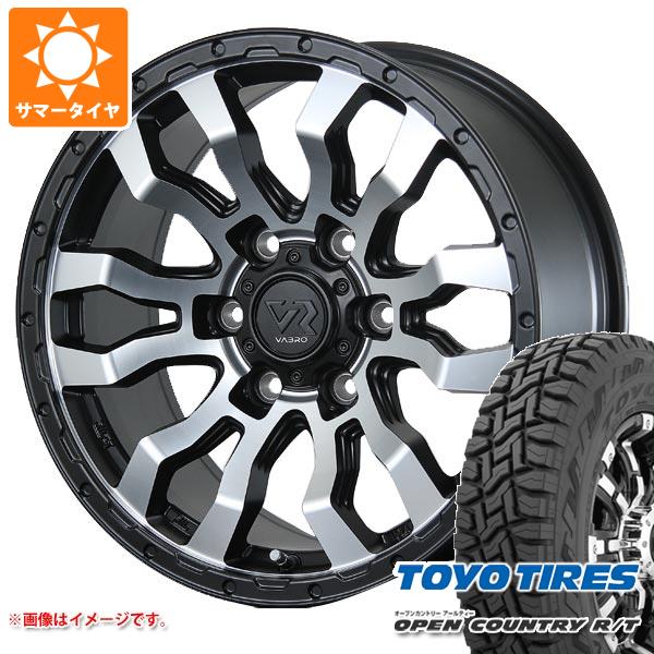 サマータイヤ 265/65R17 112Q トーヨー オープンカントリー R/T ホワイトレター ヴァブロ RR-01 8.0-17 タイヤホイール4本セットの通販は