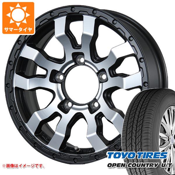 5本セット ジムニー JB64W用 サマータイヤ トーヨー オープンカントリー U/T 215/70R16 100H ヴァブロ RR-01 5.5-16 タイヤホイール5本セットの通販は