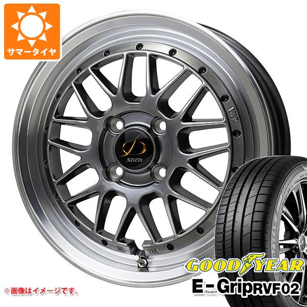 サマータイヤ 175/65R15 84H グッドイヤー エフィシエントグリップ RVF02 シュティッヒ メッシュ RM 5.5-15 タイヤホイール4本セット