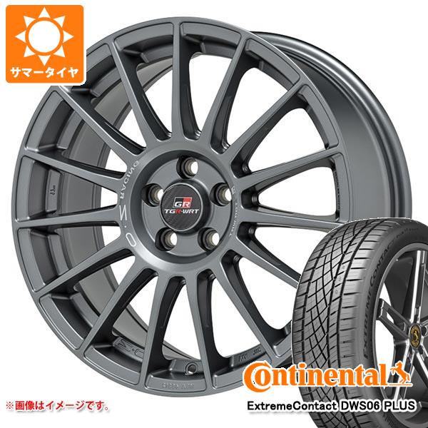 サマータイヤ 215/40R18 89Y XL コンチネンタル エクストリームコンタクト DWS06 プラス OZ スーパーツーリズモ TGR-WRT GR86/86用 7.5-18 タイヤホイール4本セット