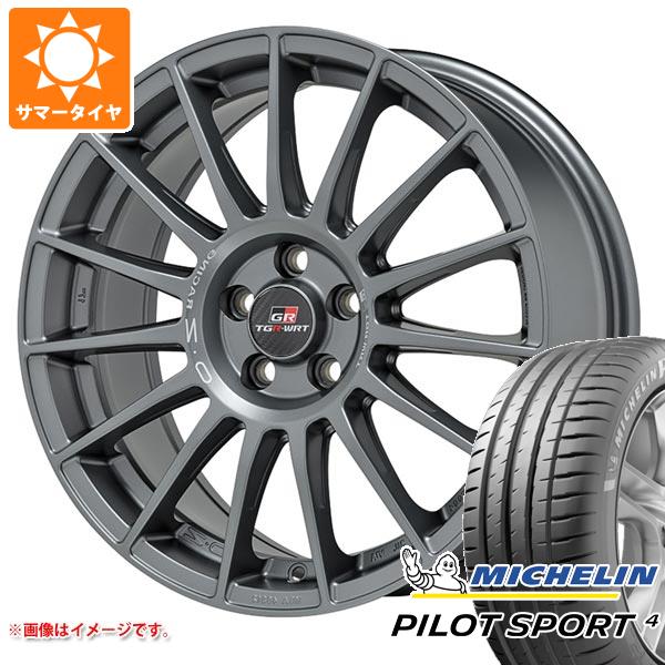 サマータイヤ 215/40R18 85Y ミシュラン パイロットスポーツ4 OZ スーパーツーリズモ TGR-WRT GR86/86用 7.5-18 タイヤホイール4本セット 194,150円