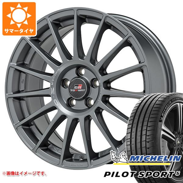 GRヤリス用 サマータイヤ ミシュラン パイロットスポーツ5 225/40ZR18 (92Y) XL OZ スーパーツーリズモ TGR-WRT 8.0-18 タイヤホイール4本セットの通販は