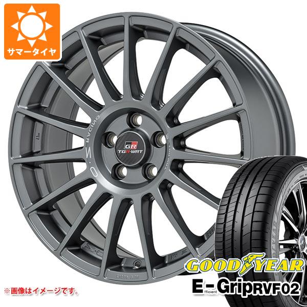 サマータイヤ 215/45R17 91W XL グッドイヤー エフィシエントグリップ RVF02 OZ スーパーツーリズモ TGR-WRT GR86/86用 7.5-17 タイヤホイール4本セット