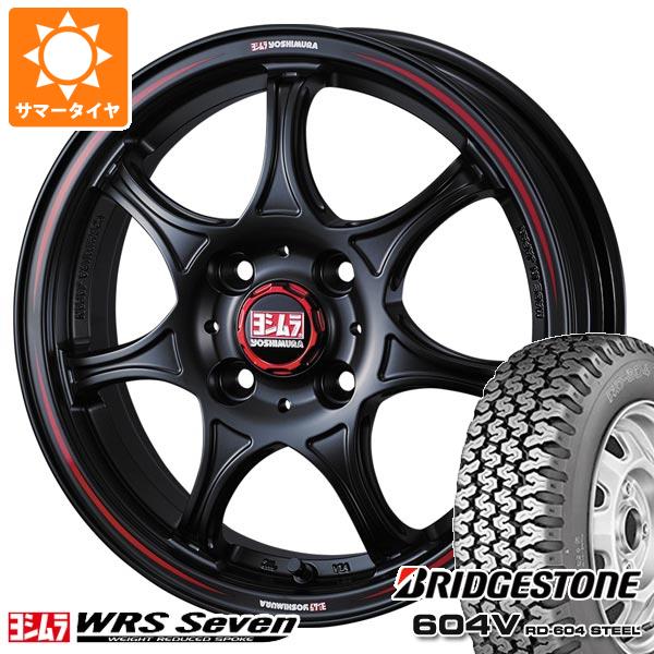 エブリイバン DA17V用 サマータイヤ ブリヂストン 604V RD-604 