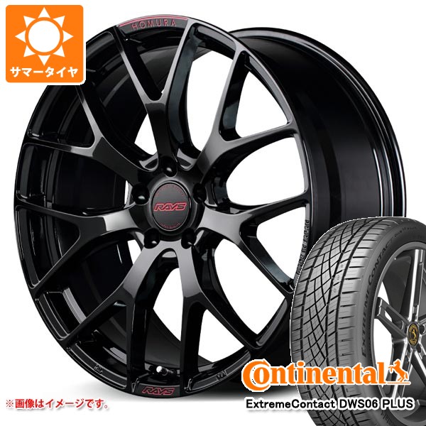 サマータイヤ 245/40R20 99Y XL コンチネンタル エクストリームコンタクト DWS06 プラス レイズ ホムラ 2x7FT スペックM 8.5-20 タイヤホイール4本セット