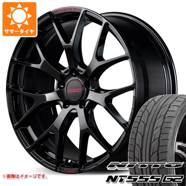 サマータイヤ 245/35R20 95Y XL ニットー NT555 G2 レイズ ホムラ 2x7FT スペックM 8.5-20 タイヤホイール4本セット